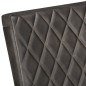 vidaXL Sillas voladizas de comedor 4 unidades cuero auténtico gris vidaXL Sillas voladizas de comedor 4 unidades cuero auténtico gris