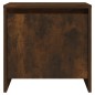 vidaXL Mesita de noche madera ingeniería roble ahumado 45x34x44,5 cm vidaXL Mesita de noche madera ingeniería roble ahumado 45x34x44,5 cm