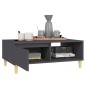 vidaXL Mesa de centro madera contrachapada gris 90x60x35 cm vidaXL Mesa de centro madera contrachapada gris 90x60x35 cm