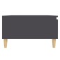 vidaXL Mesa de centro madera contrachapada gris 90x60x35 cm vidaXL Mesa de centro madera contrachapada gris 90x60x35 cm