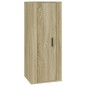 vidaXL Set de muebles para TV 4 pzas madera contrachapada roble Sonoma vidaXL Set de muebles para TV 4 pzas madera contrachapada roble Sonoma