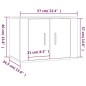 vidaXL Set de muebles para TV 4 pzas madera contrachapada roble Sonoma vidaXL Set de muebles para TV 4 pzas madera contrachapada roble Sonoma