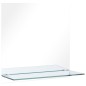 vidaXL Espejo de pared con estante de vidrio templado 60x60 cm vidaXL Espejo de pared con estante de vidrio templado 60x60 cm
