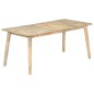 vidaXL Mesa de comedor de madera maciza de mango 180x90x76 cm vidaXL Mesa de comedor de madera maciza de mango 180x90x76 cm