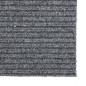 vidaXL Alfombra felpudo atrapasuciedad gris 100x100 cm vidaXL Alfombra felpudo atrapasuciedad gris 100x100 cm