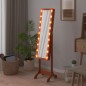 vidaXL Espejo de pie con LED 34x37x146 cm vidaXL Espejo de pie con LED 34x37x146 cm