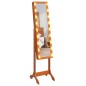 vidaXL Espejo de pie con LED 34x37x146 cm vidaXL Espejo de pie con LED 34x37x146 cm