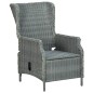 vidaXL Set comedor jardín 9 pzas y cojines ratán sintético gris claro vidaXL Set comedor jardín 9 pzas y cojines ratán sintético gris claro