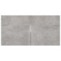 vidaXL Mueble con lavabo madera de ingeniería gris hormigón vidaXL Mueble con lavabo madera de ingeniería gris hormigón
