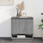 vidaXL Aparador de madera de ingeniería gris Sonoma 70x41x75 cm vidaXL Aparador de madera de ingeniería gris Sonoma 70x41x75 cm
