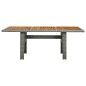 vidaXL Set comedor jardín 9 pzas y cojines ratán sintético gris claro vidaXL Set comedor jardín 9 pzas y cojines ratán sintético gris claro