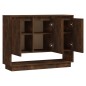 vidaXL Aparador de madera de ingeniería roble ahumado 97x31x75 cm vidaXL Aparador de madera de ingeniería roble ahumado 97x31x75 cm