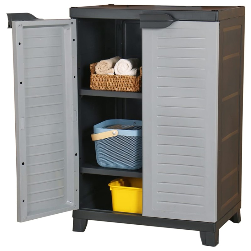 vidaXL Armario de plástico 65x45x97 cm vidaXL Armario de plástico 65x45x97 cm