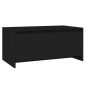 vidaXL Mesa de centro madera de ingeniería negra 90x50x41,5 cm vidaXL Mesa de centro madera de ingeniería negra 90x50x41,5 cm