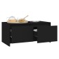 vidaXL Mesa de centro madera de ingeniería negra 90x50x41,5 cm vidaXL Mesa de centro madera de ingeniería negra 90x50x41,5 cm