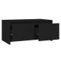 vidaXL Mesa de centro madera de ingeniería negra 90x50x41,5 cm vidaXL Mesa de centro madera de ingeniería negra 90x50x41,5 cm