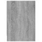 vidaXL Mueble de TV madera de ingeniería gris ahumado 146,5x35x50 cm vidaXL Mueble de TV madera de ingeniería gris ahumado 146,5x35x50 cm