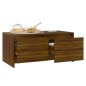 vidaXL Mesa de centro madera de ingeniería marrón roble 90x50x41,5 cm vidaXL Mesa de centro madera de ingeniería marrón roble 90x50x41,5 cm