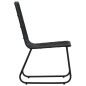 vidaXL Juego de comedor para jardín 7 piezas ratán sintético y vidrio vidaXL Juego de comedor para jardín 7 piezas ratán sintético y vidrio