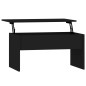 vidaXL Mesa de centro madera contrachapada negra 80x50,5x41,5 cm vidaXL Mesa de centro madera contrachapada negra 80x50,5x41,5 cm