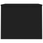 vidaXL Mesa de centro madera contrachapada negra 80x50,5x41,5 cm vidaXL Mesa de centro madera contrachapada negra 80x50,5x41,5 cm
