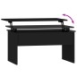 vidaXL Mesa de centro madera contrachapada negra 80x50,5x41,5 cm vidaXL Mesa de centro madera contrachapada negra 80x50,5x41,5 cm