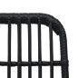 vidaXL Juego de comedor para jardín 7 piezas ratán sintético y vidrio vidaXL Juego de comedor para jardín 7 piezas ratán sintético y vidrio