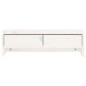 vidaXL Soporte de monitor madera maciza de pino blanco 50x27x15 cm vidaXL Soporte de monitor madera maciza de pino blanco 50x27x15 cm