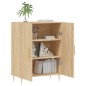 vidaXL Aparador de madera de ingeniería roble Sonoma 69,5x34x90 cm vidaXL Aparador de madera de ingeniería roble Sonoma 69,5x34x90 cm