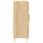 vidaXL Aparador de madera de ingeniería roble Sonoma 69,5x34x90 cm vidaXL Aparador de madera de ingeniería roble Sonoma 69,5x34x90 cm