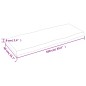 vidaXL Tablero de mesa madera maciza borde natural 100x40x(2-6) cm vidaXL Tablero de mesa madera maciza borde natural 100x40x(2-6) cm