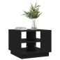 vidaXL Mesa de centro madera de ingeniería negra 55x55x43 cm vidaXL Mesa de centro madera de ingeniería negra 55x55x43 cm
