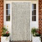 vidaXL Cortina mosquitera de chenilla gris claro y oscuro 90x220 cm vidaXL Cortina mosquitera de chenilla gris claro y oscuro 90x220 cm