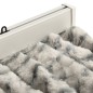 vidaXL Cortina mosquitera de chenilla gris claro y oscuro 90x220 cm vidaXL Cortina mosquitera de chenilla gris claro y oscuro 90x220 cm
