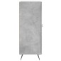 vidaXL Aparador de madera de ingeniería gris hormigón 69,5x34x90 cm vidaXL Aparador de madera de ingeniería gris hormigón 69,5x34x90 cm