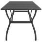 vidaXL Juego de comedor de jardín 7 piezas textilene y acero vidaXL Juego de comedor de jardín 7 piezas textilene y acero