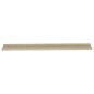 vidaXL Estantes de pared 4 unidades roble Sonoma 115x9x3 cm