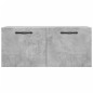 vidaXL Armario de pared madera ingeniería gris hormigón 80x36,5x35 cm vidaXL Armario de pared madera ingeniería gris hormigón 80x36,5x35 cm