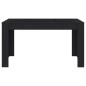 vidaXL Mesa de comedor de madera contrachapada negro 140x74,5x76 cm vidaXL Mesa de comedor de madera contrachapada negro 140x74,5x76 cm