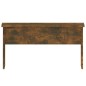 vidaXL Mesa de centro contrachapado roble ahumado 80x50,5x41,5 cm