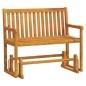 vidaxL Banco balancín de jardín 110 cm madera maciza acacia vidaxL Banco balancín de jardín 110 cm madera maciza acacia