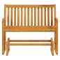 vidaxL Banco balancín de jardín 110 cm madera maciza acacia vidaxL Banco balancín de jardín 110 cm madera maciza acacia