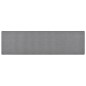 vidaXL Alfombra de pasillo gris oscuro 50x200 cm