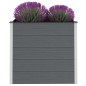 vidaXL Arriate de WPC gris 100x50x91 cm vidaXL Arriate de WPC gris 100x50x91 cm