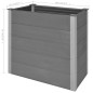 vidaXL Arriate de WPC gris 100x50x91 cm vidaXL Arriate de WPC gris 100x50x91 cm