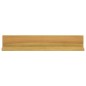 vidaXL Estantes de pared 2 unidades madera maciza de teca 60x10x10 cm vidaXL Estantes de pared 2 unidades madera maciza de teca 60x10x10 cm