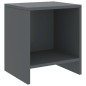 vidaXL Mesitas de noche 2 uds madera de pino gris oscuro 35x30x40 cm vidaXL Mesitas de noche 2 uds madera de pino gris oscuro 35x30x40 cm