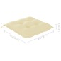 vidaXL Sillas de comedor jardín con cojines 2 uds madera maciza acacia