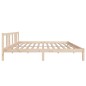 vidaXL Estructura de cama de madera maciza 160x200 cm vidaXL Estructura de cama de madera maciza 160x200 cm