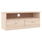 vidaXL Mueble de TV con cajones ALTA madera maciza pino 100x35x41 cm